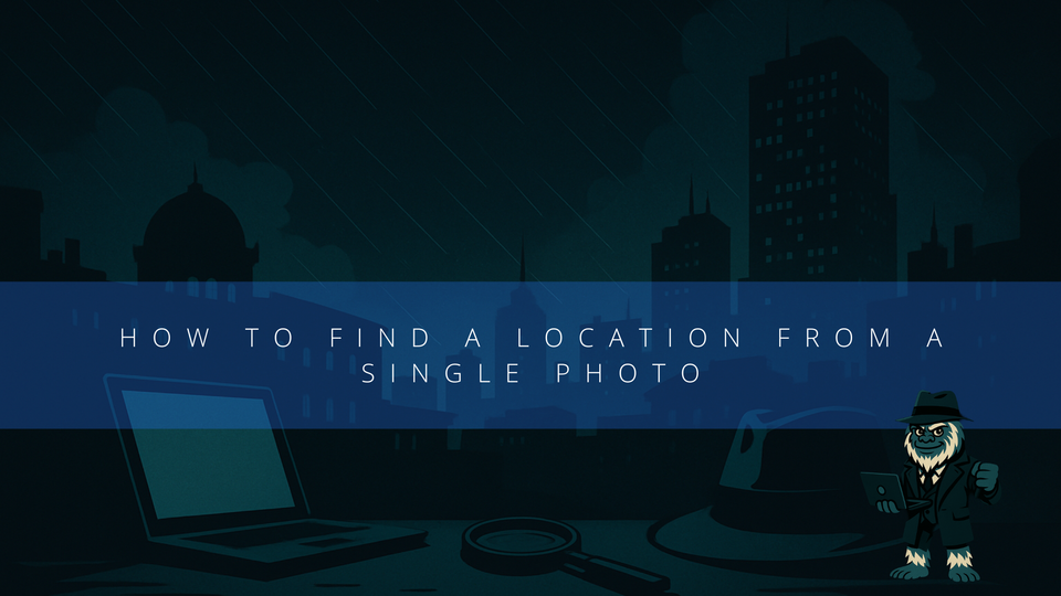 How to Find a location from a single photo