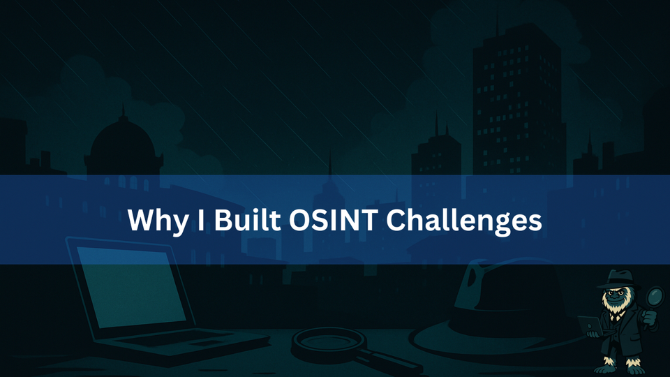 From Project to Platform — The Story Behind OSINTChallenges