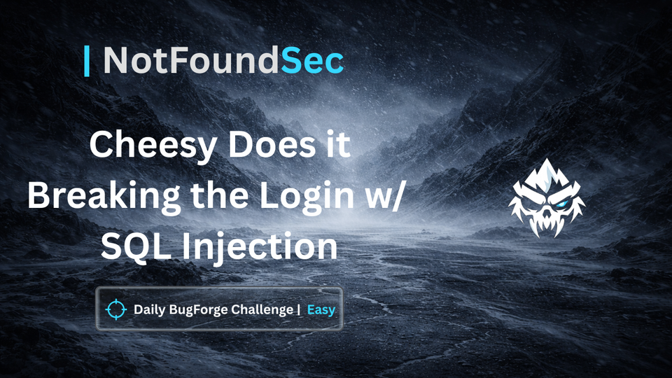 Daily BugForge Challenge: Cheesy Does it (SQL)