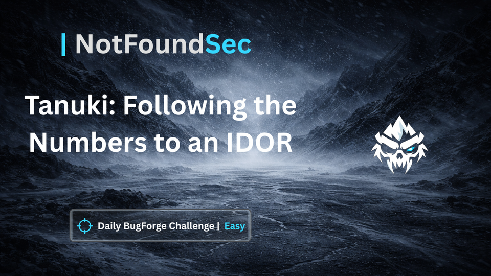 Tanuki: Following the Numbers to an IDOR